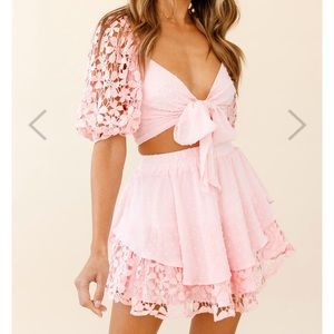 Selfie Leslie Pink Set